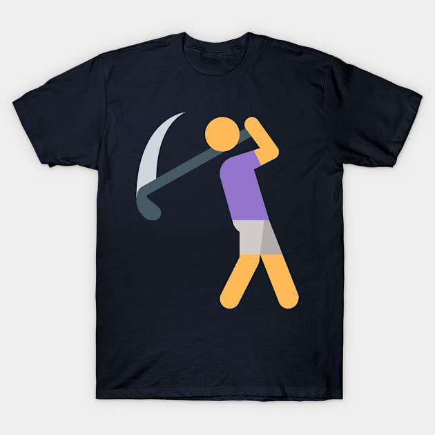 Golf Player T-Shirt by vladocar